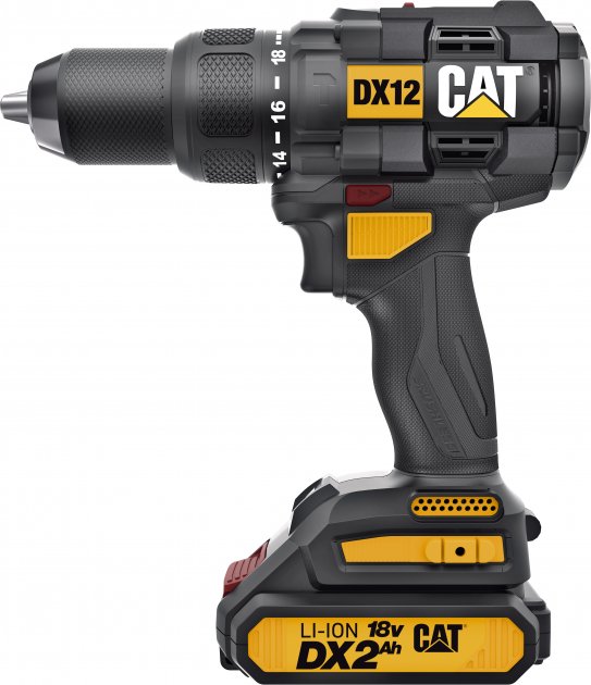 Шурупокрут акумуляторний CAT DX12